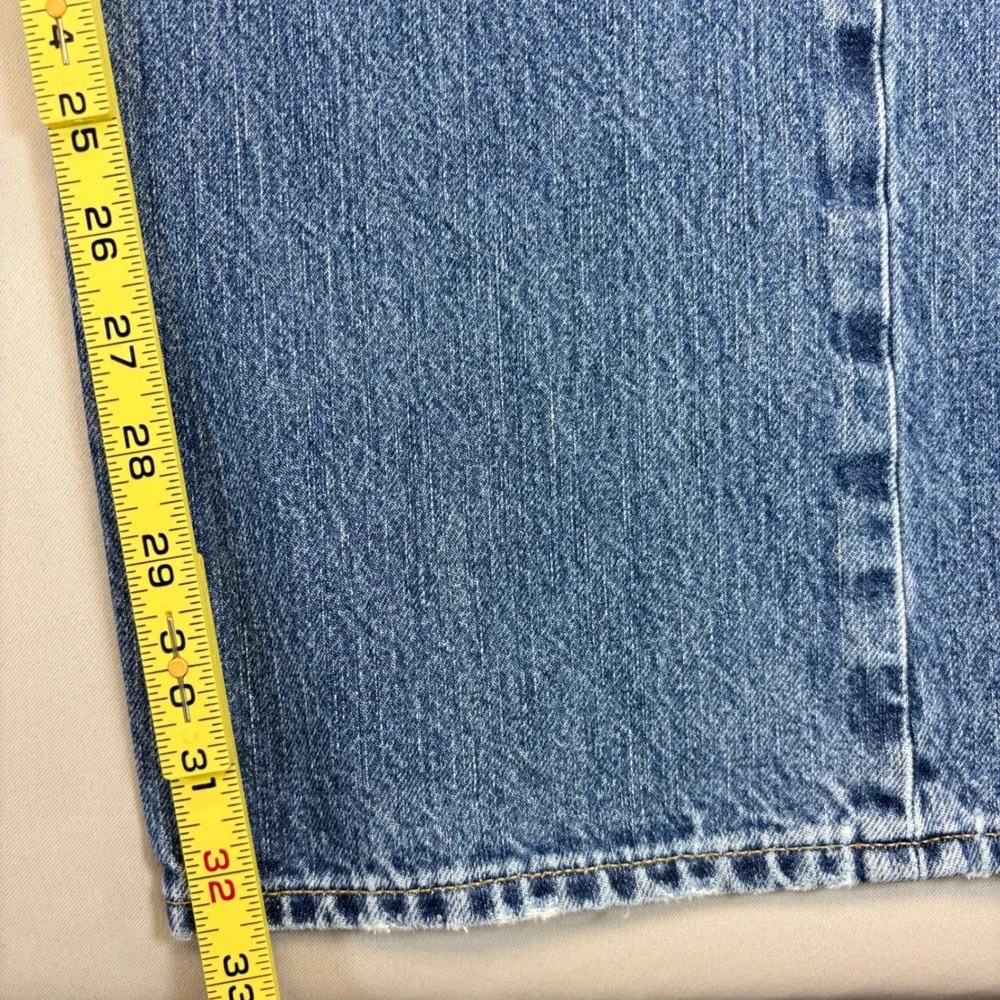 Polo Ralph Lauren Jeans Mens 38x32 Medium Wash Straight Leg Denim Casual A576
